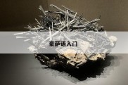 豪萨语入门 