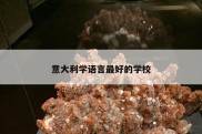 意大利学语言最好的学校
