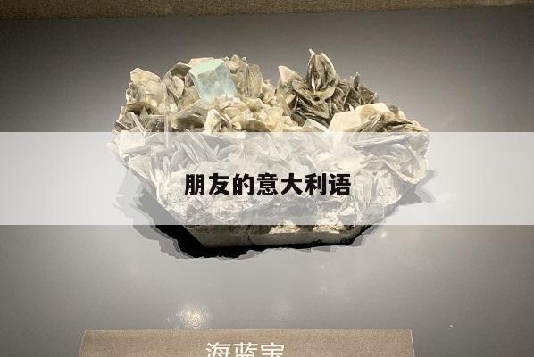 朋友的意大利语