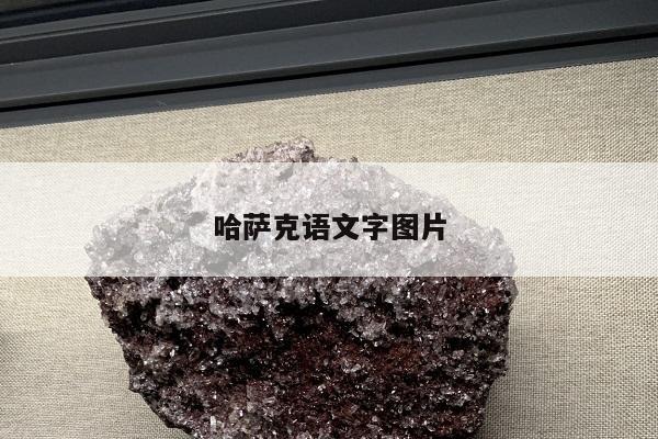 哈萨克语文字图片